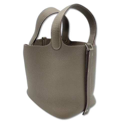 未使用 エルメス 家具 コンソール ホーム トゴ トリヨン エトゥープ エルメス HERMES ヴァンキャトル29 Z刻 エトゥープ GD金具