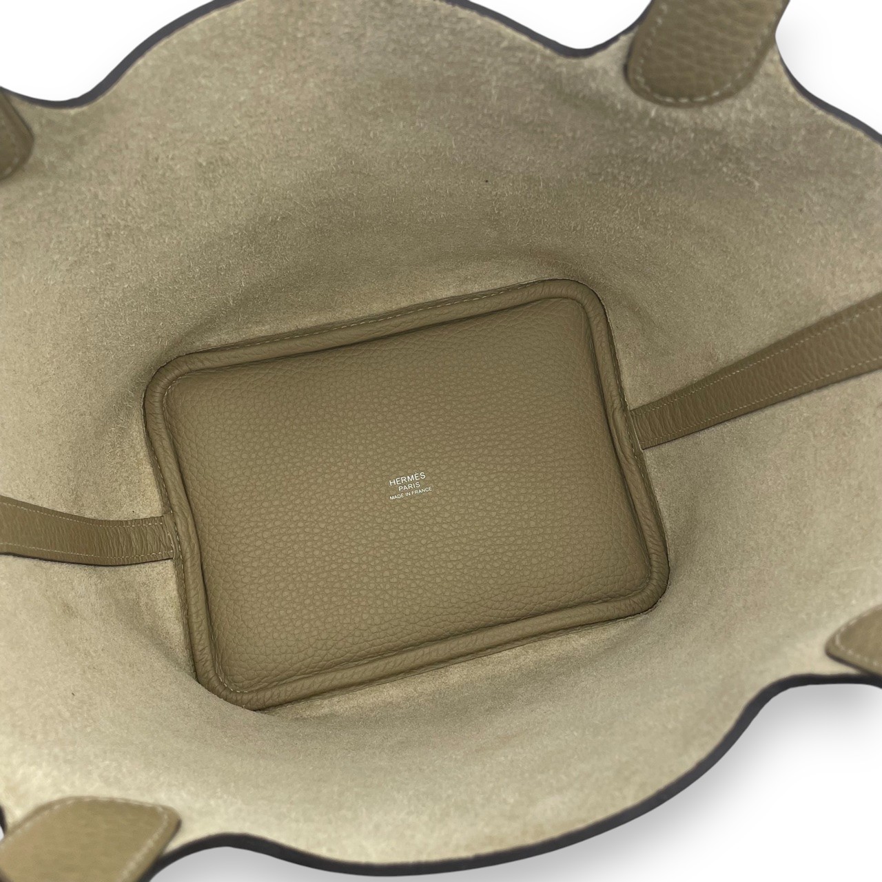 エルメス ピコタンロック PM トレンチ トリヨンクレマンス シルバー金具 K刻印