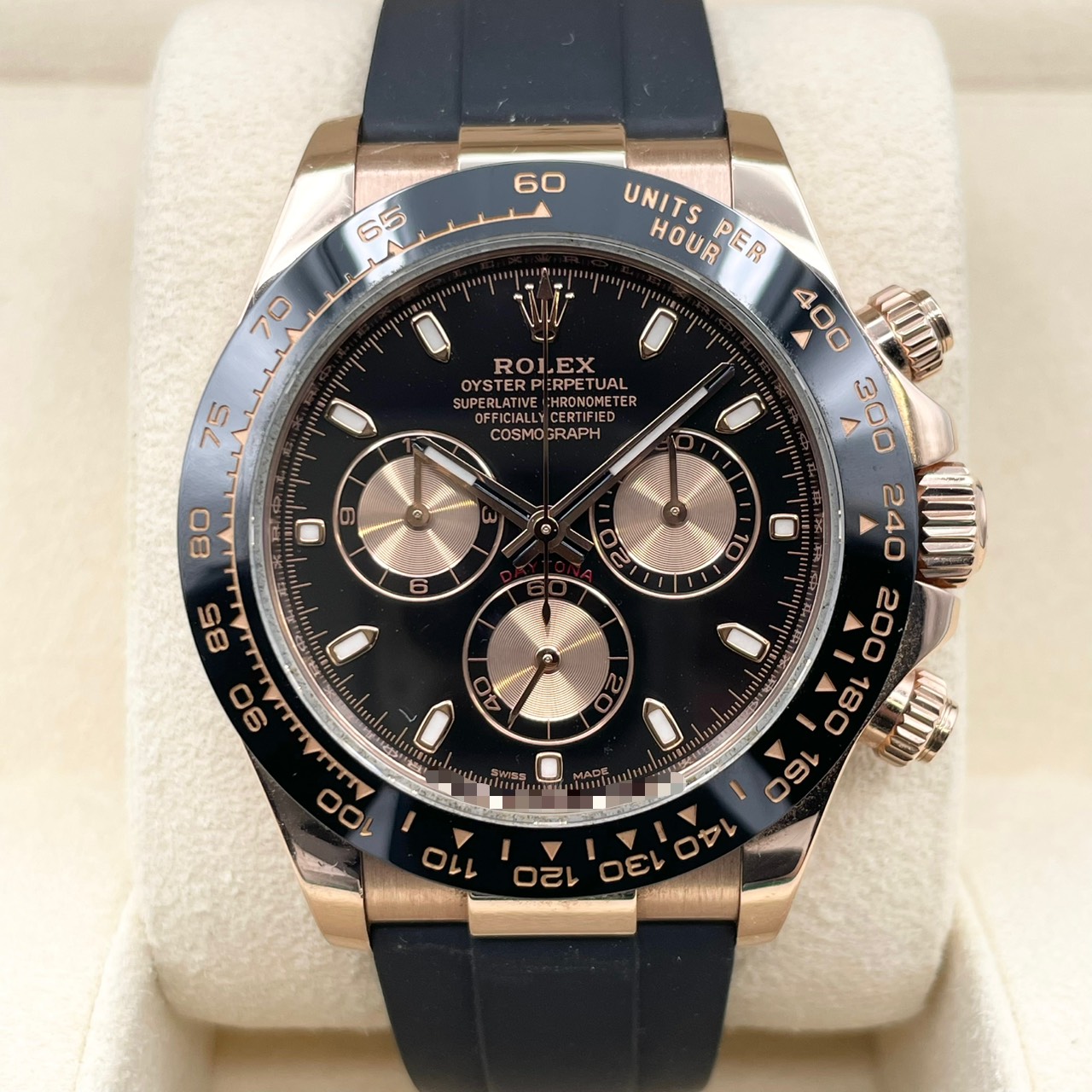ロレックス デイトナ 116515LN ブラック&ピンク エバーローズゴールド 40mm