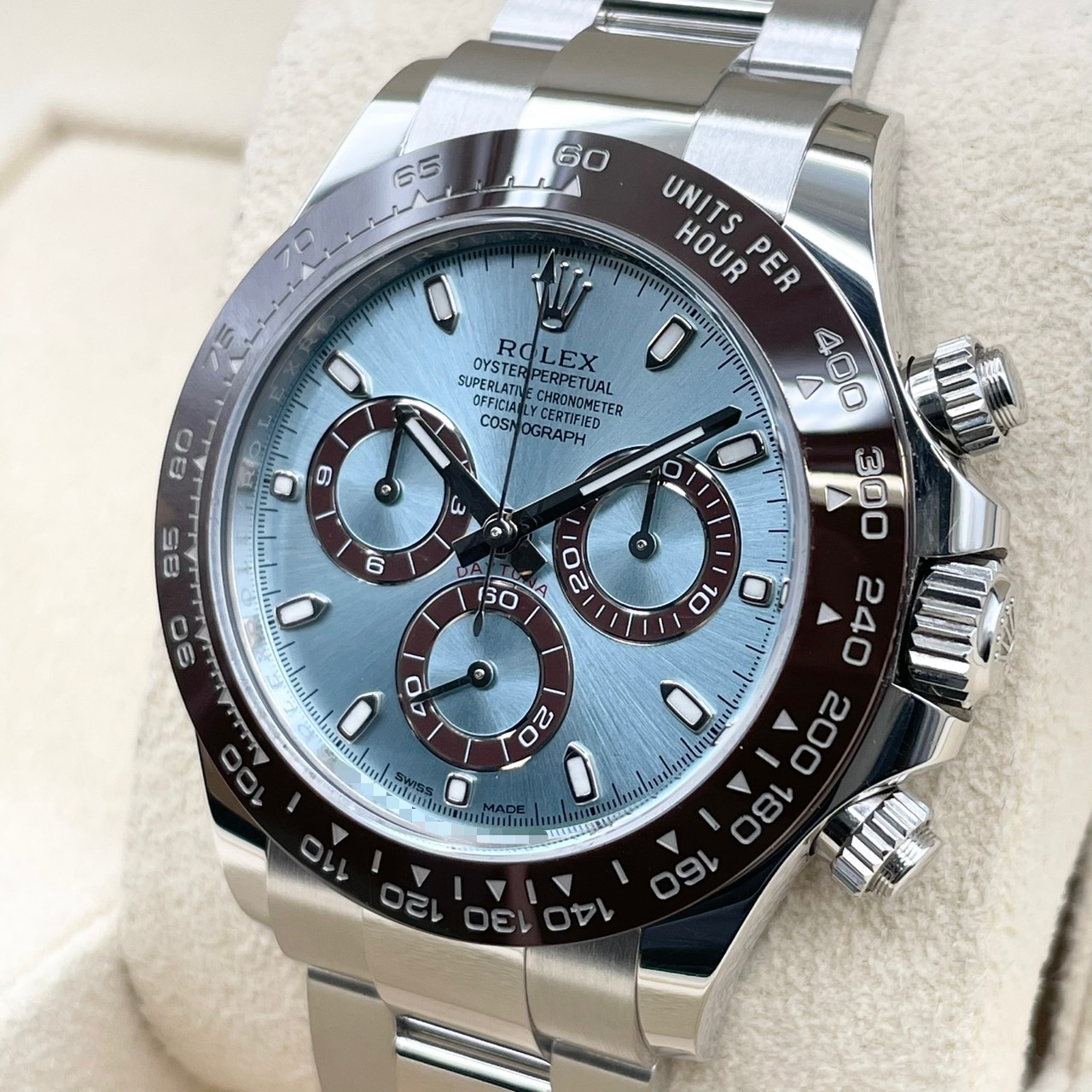 ロレックス デイトナ 116506 アイスブルー プラチナ 40mm