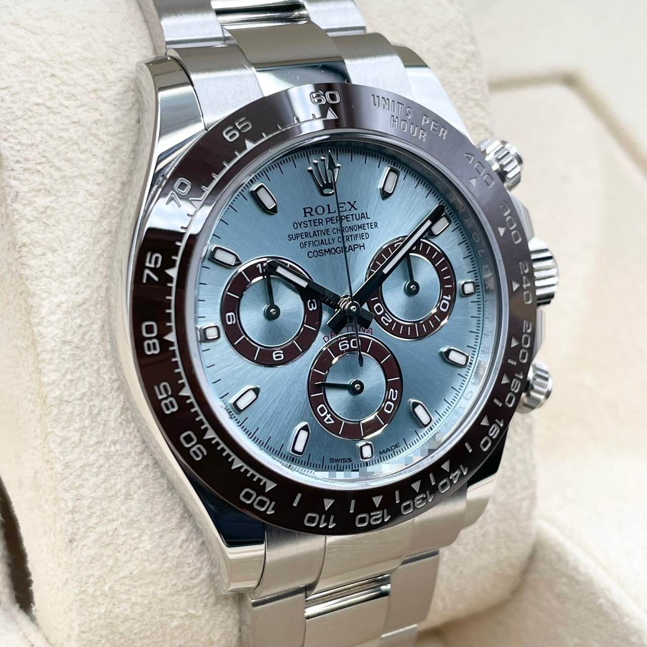 ロレックス デイトナ 116506 アイスブルー プラチナ 40mm