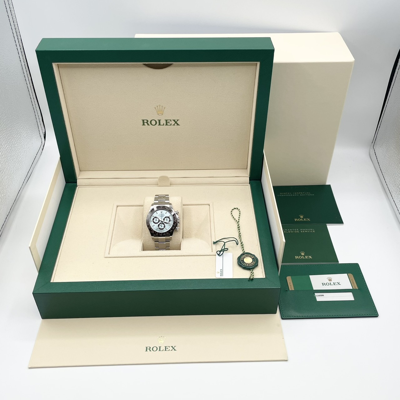 ロレックス デイトナ 116506 アイスブルー プラチナ 40mm