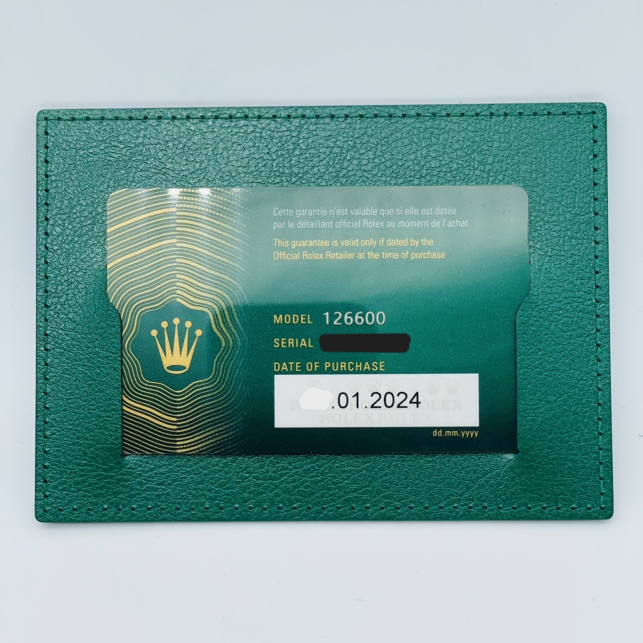 ロレックス シードゥエラー 126600 オイスターブレスレット ブラック 43mm