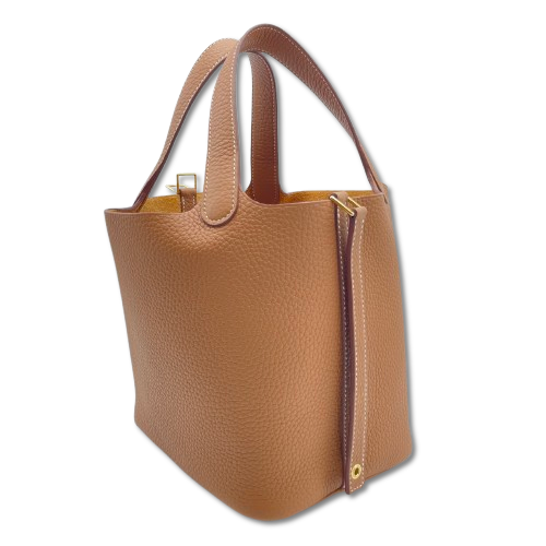 エルメス ピコタンロック PM ゴールド トリヨンクレマンス  ゴールド金具 W刻印