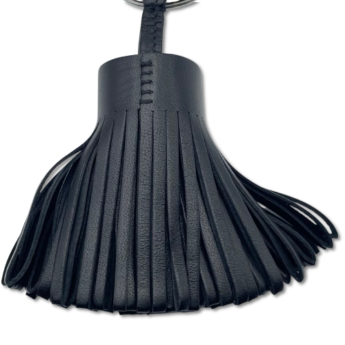 エルメス カルメンチャーム ノワール シルバー金具 W刻印