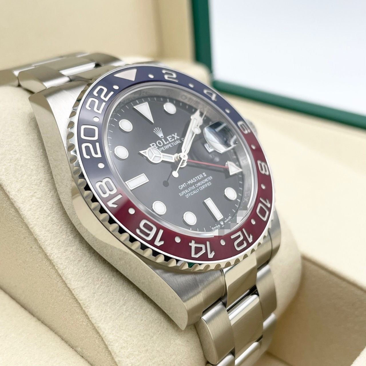 ロレックス GMTマスターII 126710BLRO ペプシ オイスターブレスレット 40mm