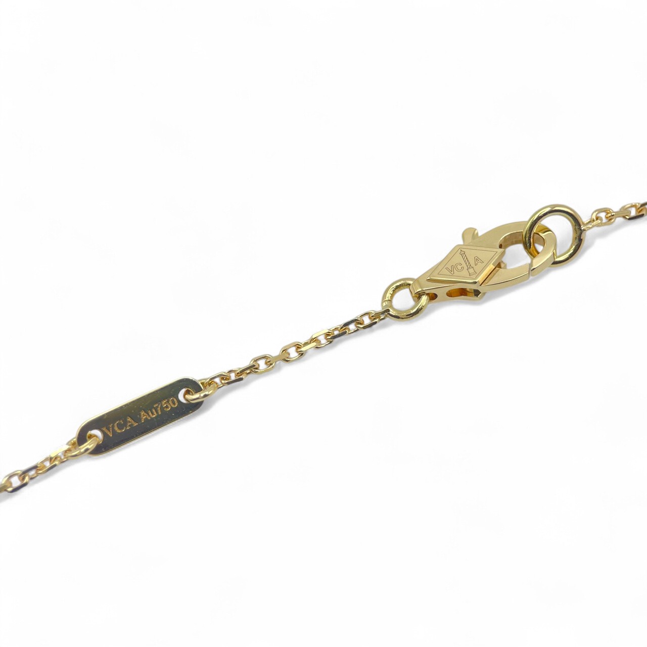 ヴァンクリーフ＆アーペル スウィート アルハンブラ ペンダント VCARF69100 マザーオブパール イエローゴールド