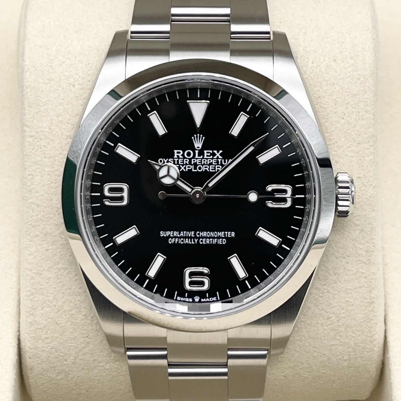 【2025年8月ギャラ！】ロレックス エクスプローラー 124270 ブラック 36mm