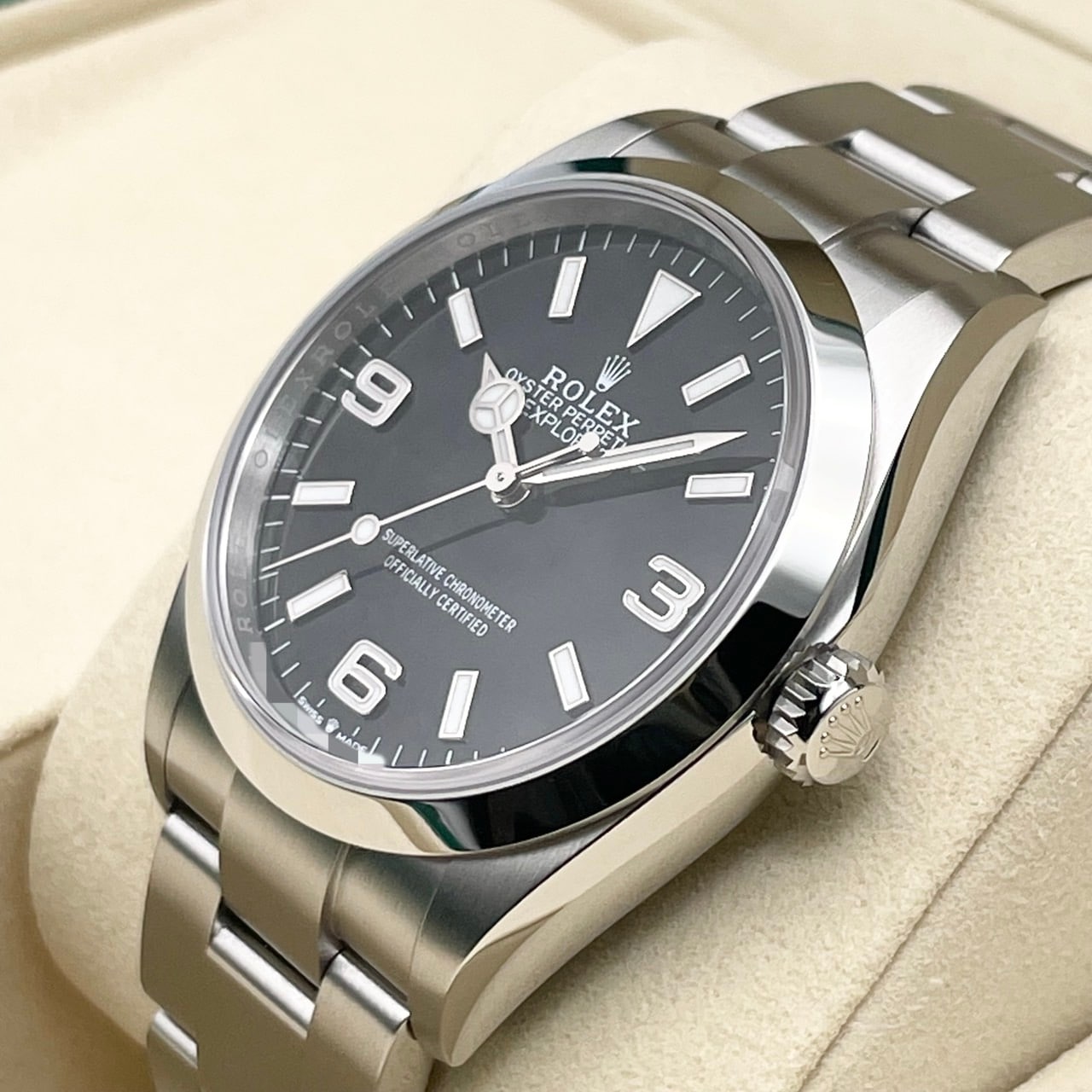 【2025年8月ギャラ！】ロレックス エクスプローラー 124270 ブラック 36mm