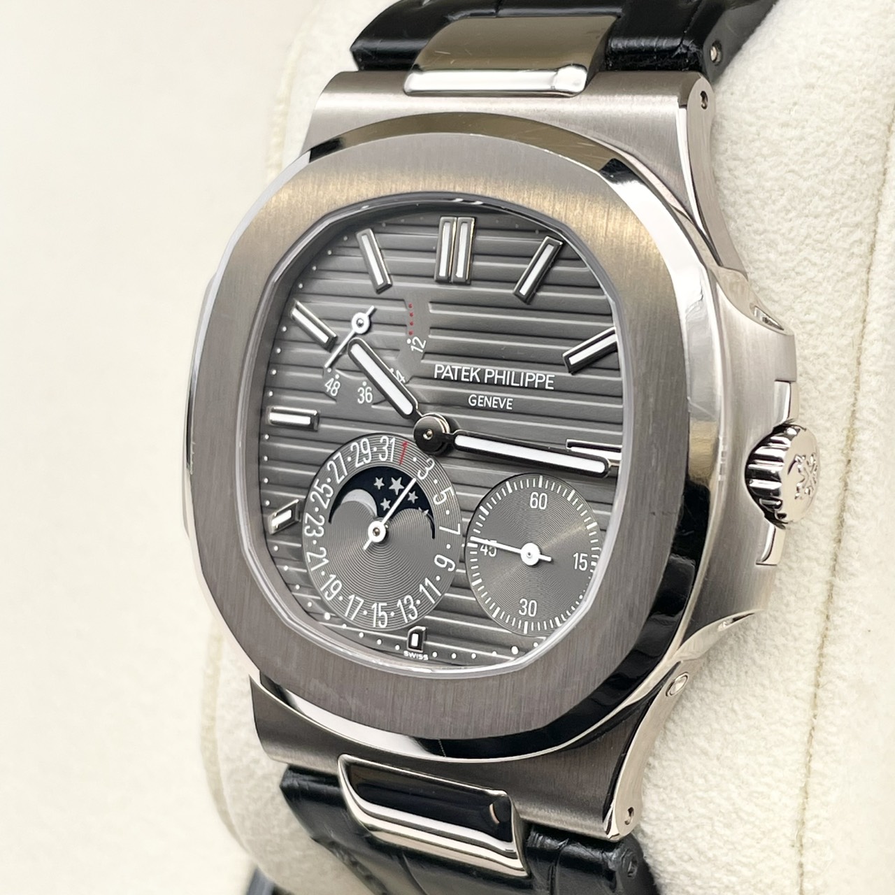 【希少！ディスコンモデル】パテックフィリップ ノーチラス　プチコンプリケーション  5712G-001 スレート 40mm