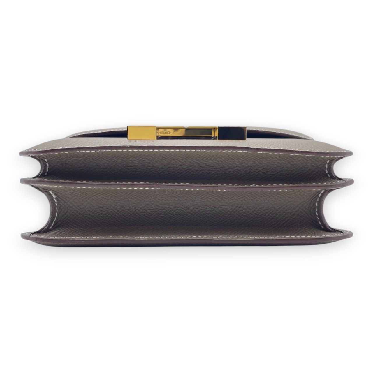 エルメス コンスタンスミニ 18 エトゥープ エプソン ゴールド金具 K刻印