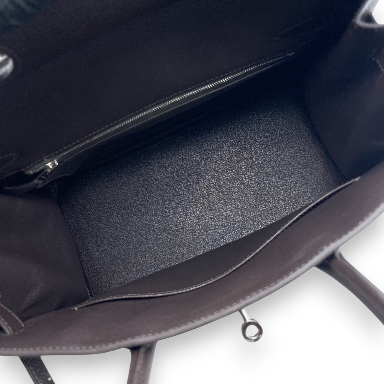 エルメス バーキン 30 べブラン トゴ シルバー金具 K刻印