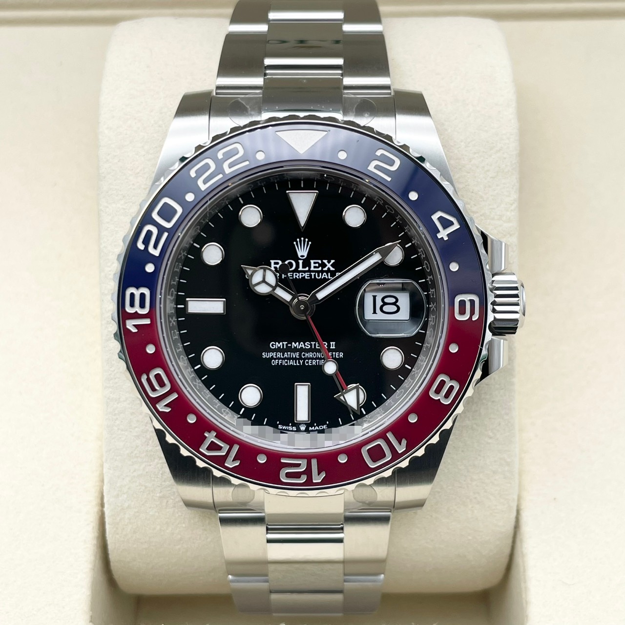 ロレックス GMTマスターII 126710BLRO  オイスターブレスレット ブラック 40mm