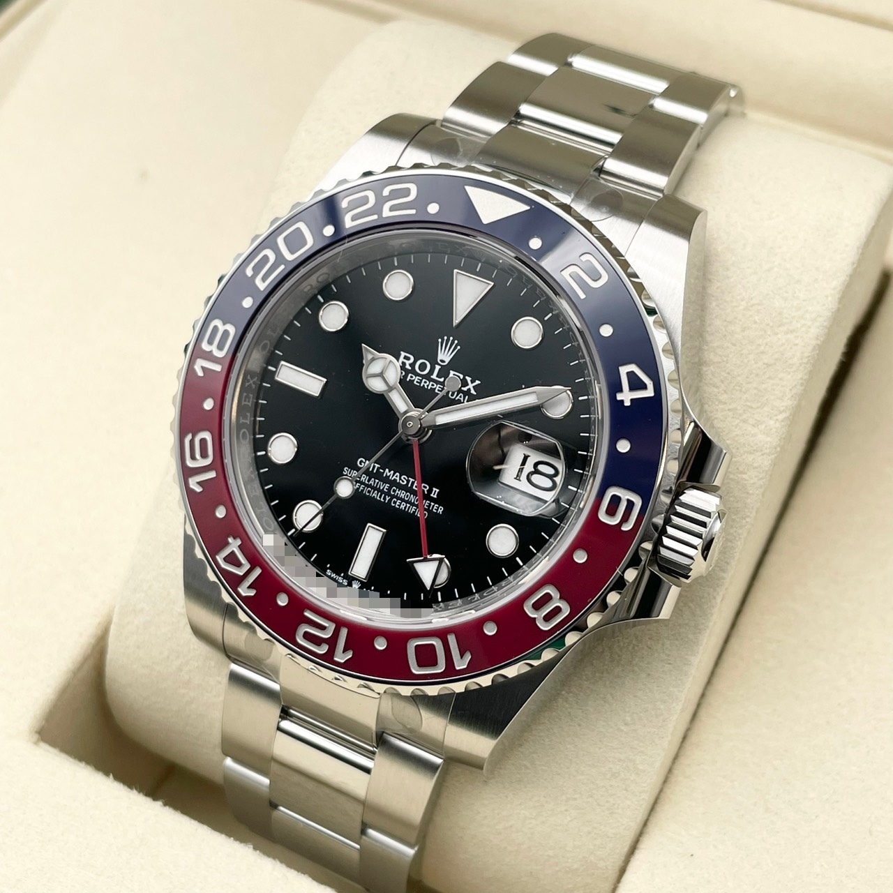 ロレックス GMTマスターII 126710BLRO  オイスターブレスレット ブラック 40mm