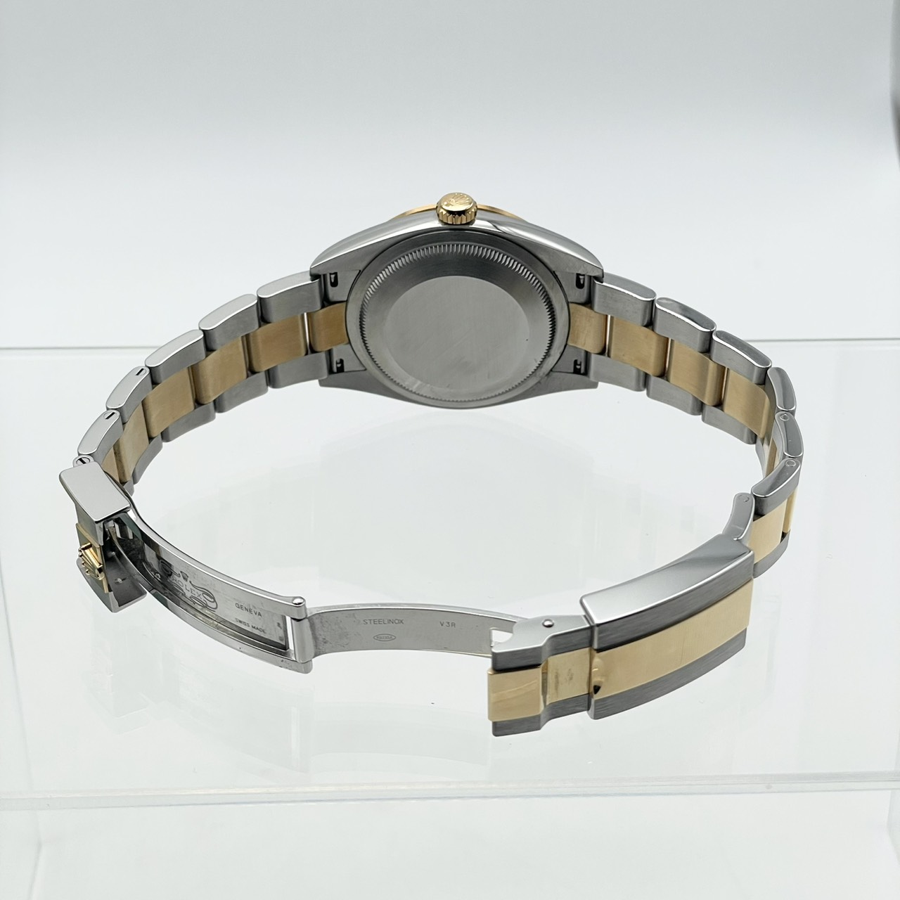 ロレックス エクスプローラー 124273 ブラック ステンレススチール+イエローゴールド 36mm