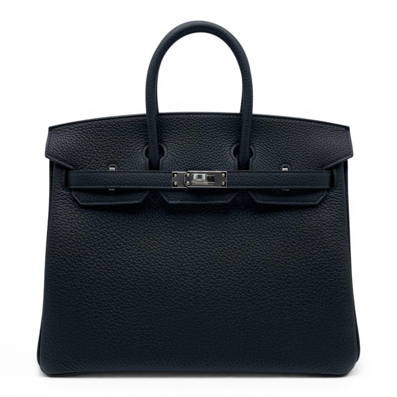 【現金特価】エルメス バーキン 25 ノワール トゴ シルバー金具 G刻印