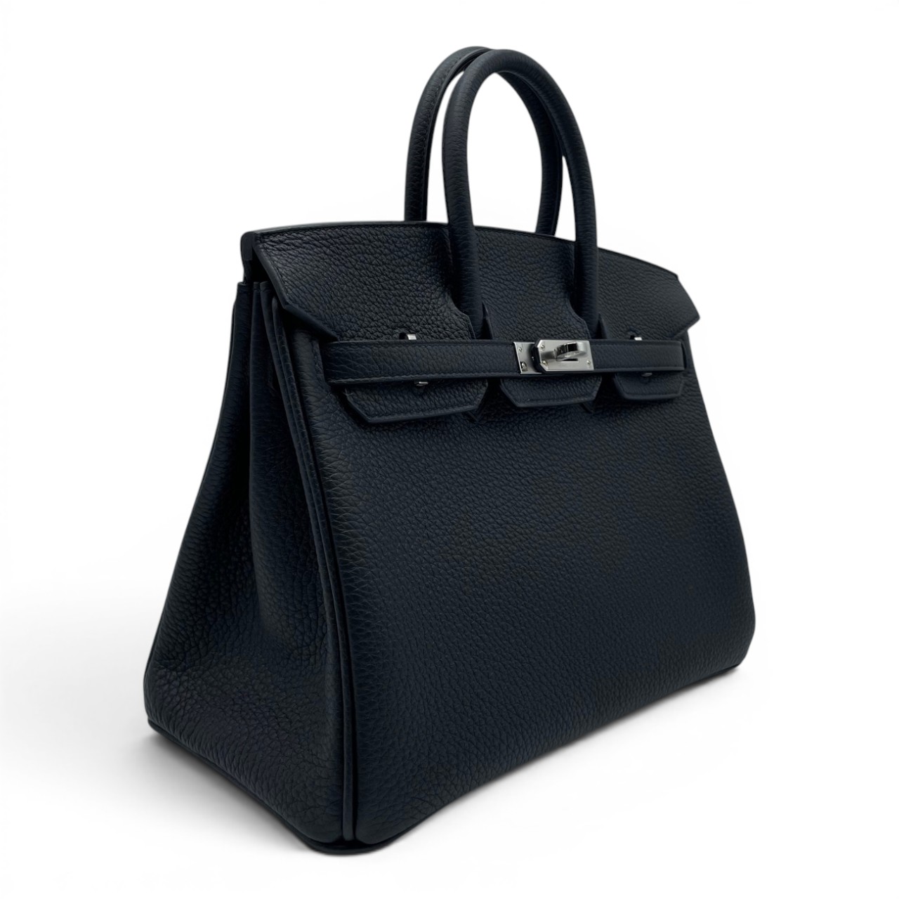 【現金特価】エルメス バーキン 25 ノワール トゴ シルバー金具 G刻印
