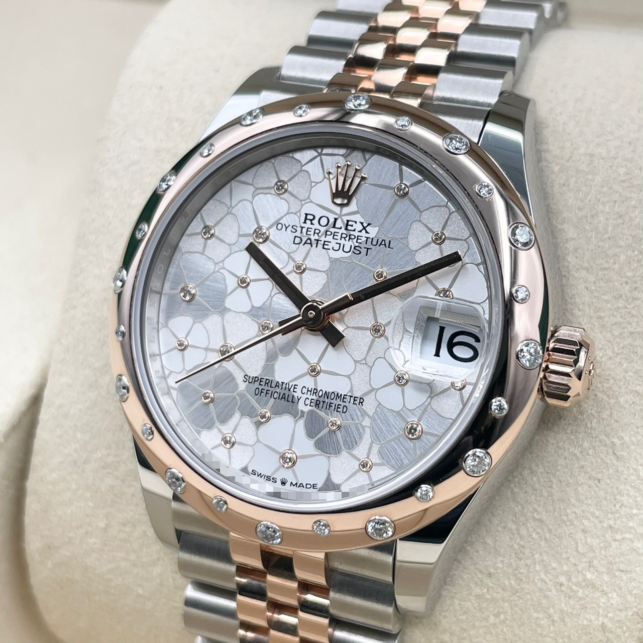 デイトジャスト 278341RBR フローラルモチーフ ジュビリーブレス 31mm