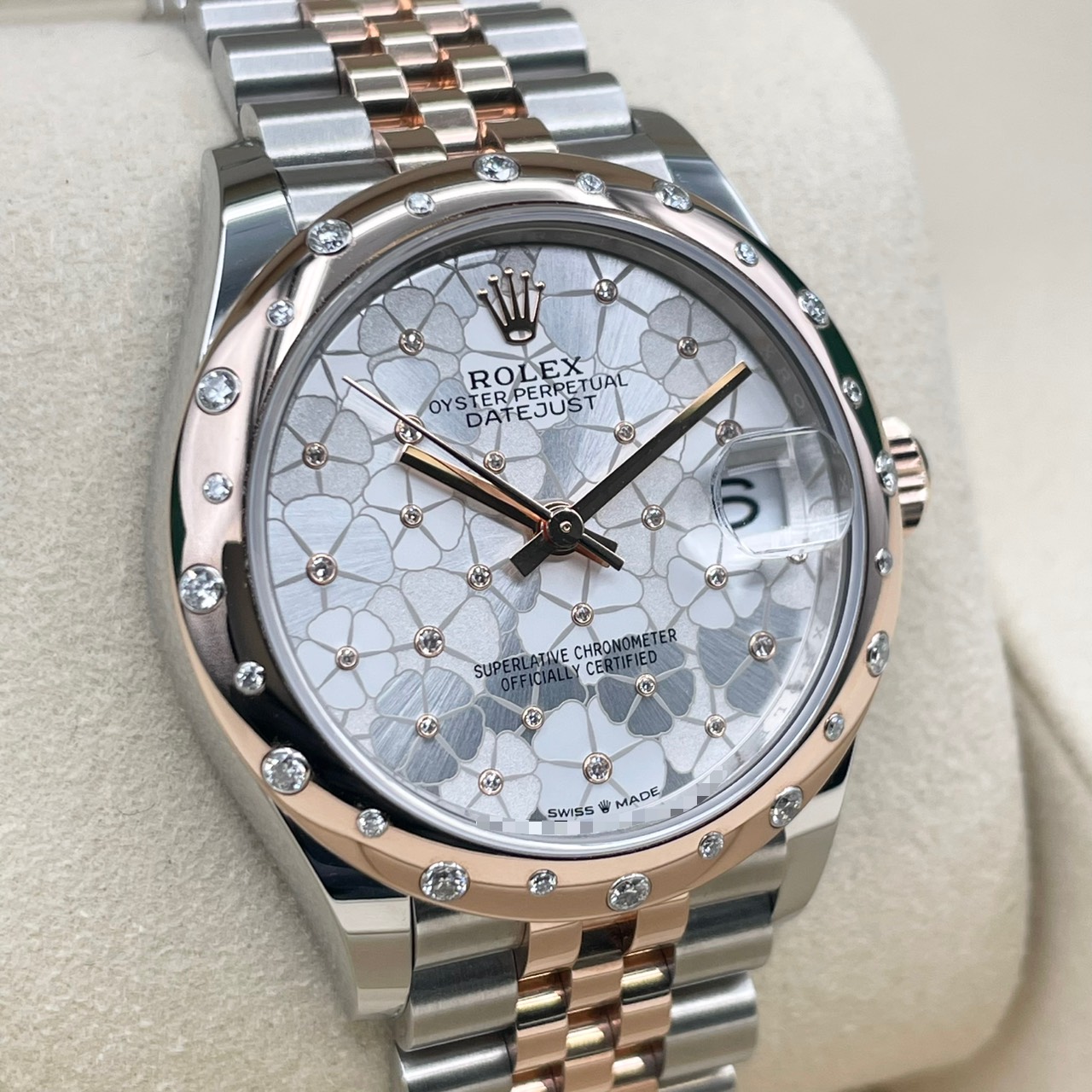 デイトジャスト 278341RBR フローラルモチーフ ジュビリーブレス 31mm
