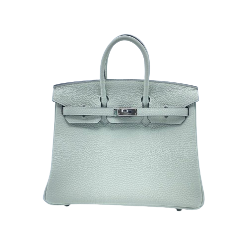 エルメス バーキン 25 グリネヴェ トゴ シルバー金具 B刻印