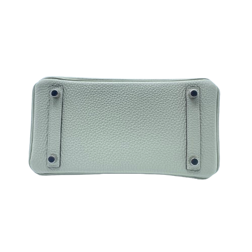 エルメス バーキン 25 グリネヴェ トゴ シルバー金具 B刻印