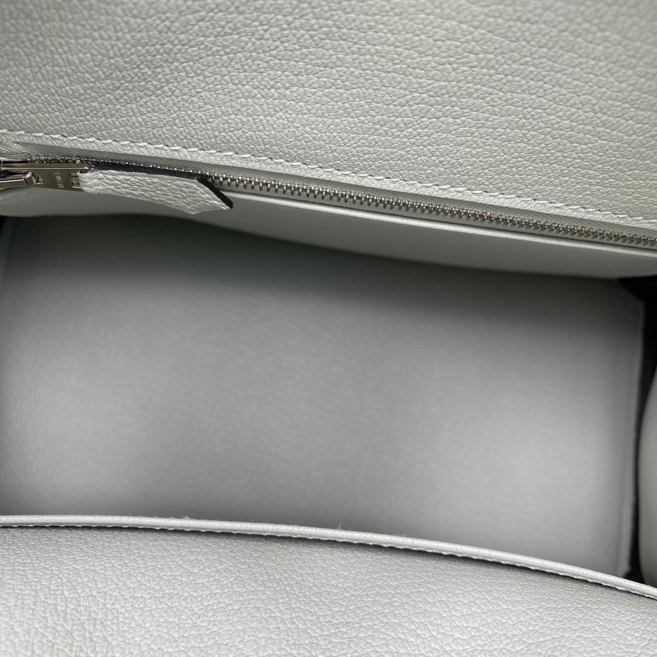 エルメス バーキン 25 グリネヴェ トゴ シルバー金具 B刻印