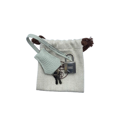 エルメス バーキン 25 グリネヴェ トゴ シルバー金具 B刻印