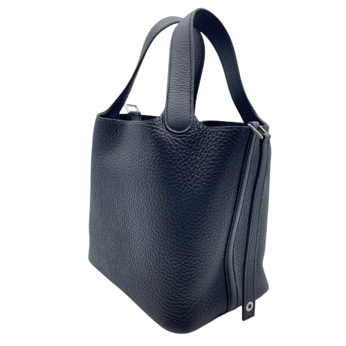 エルメス ピコタンロック PM ノワール トリヨンクレマンス シルバー金具 W刻印