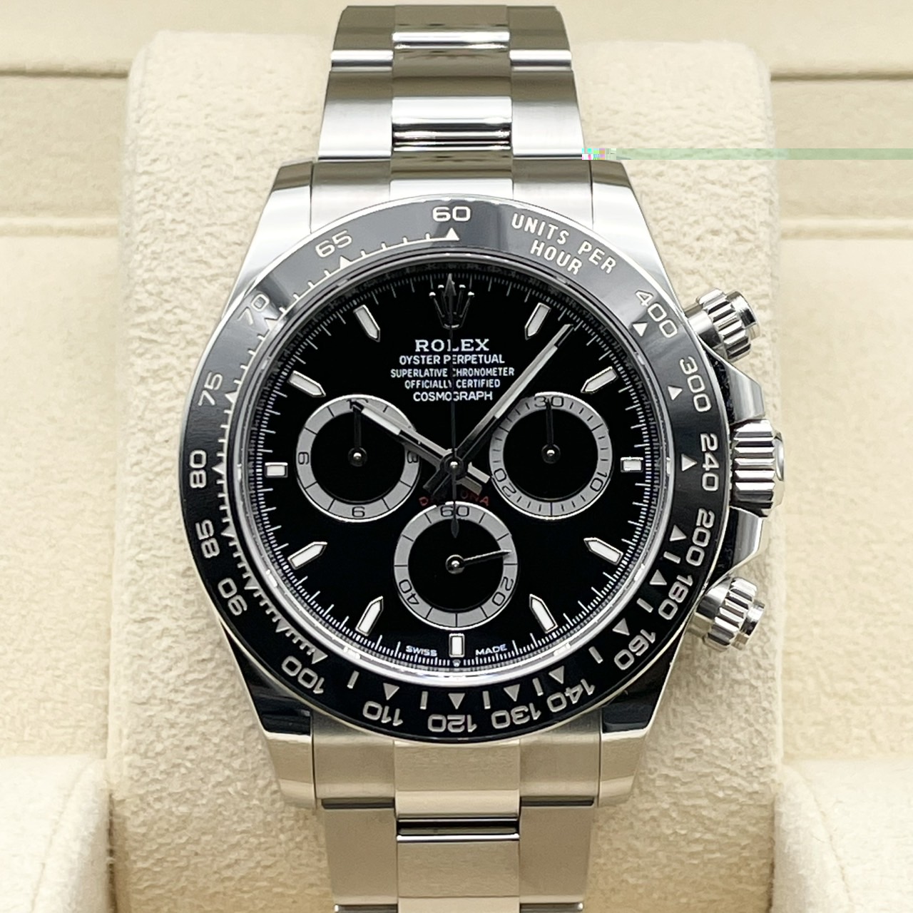 ロレックス デイトナ 126500LN  ブラック ステンレススチール オイスターブレス 40mm