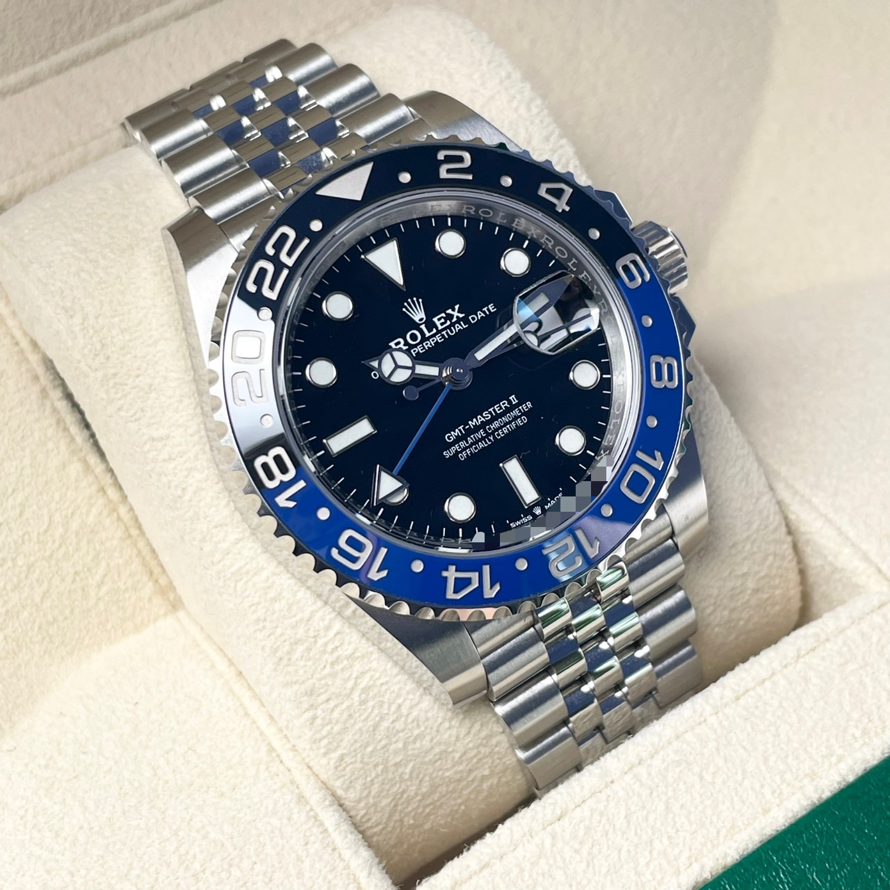 ロレックス GMTマスターII 126710BLNR バットマン ジュビリーブレス 40mm