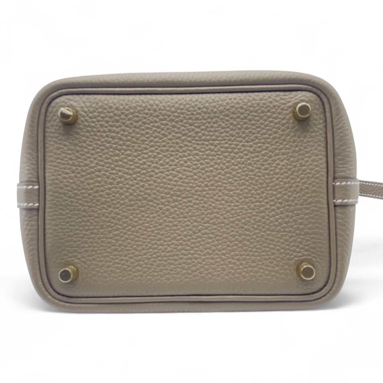 エルメス ピコタン ロックPM エトゥープ　ゴールド金具　K刻印 HERMES - 新品・K刻印 エルメス ピコタンロック 18 PM