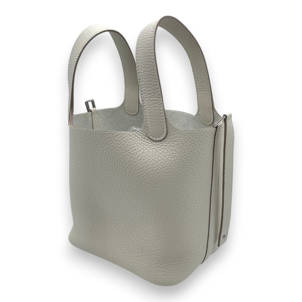 エルメス ピコタンロック PM クレ トリヨンクレマンス シルバー金具 K刻印