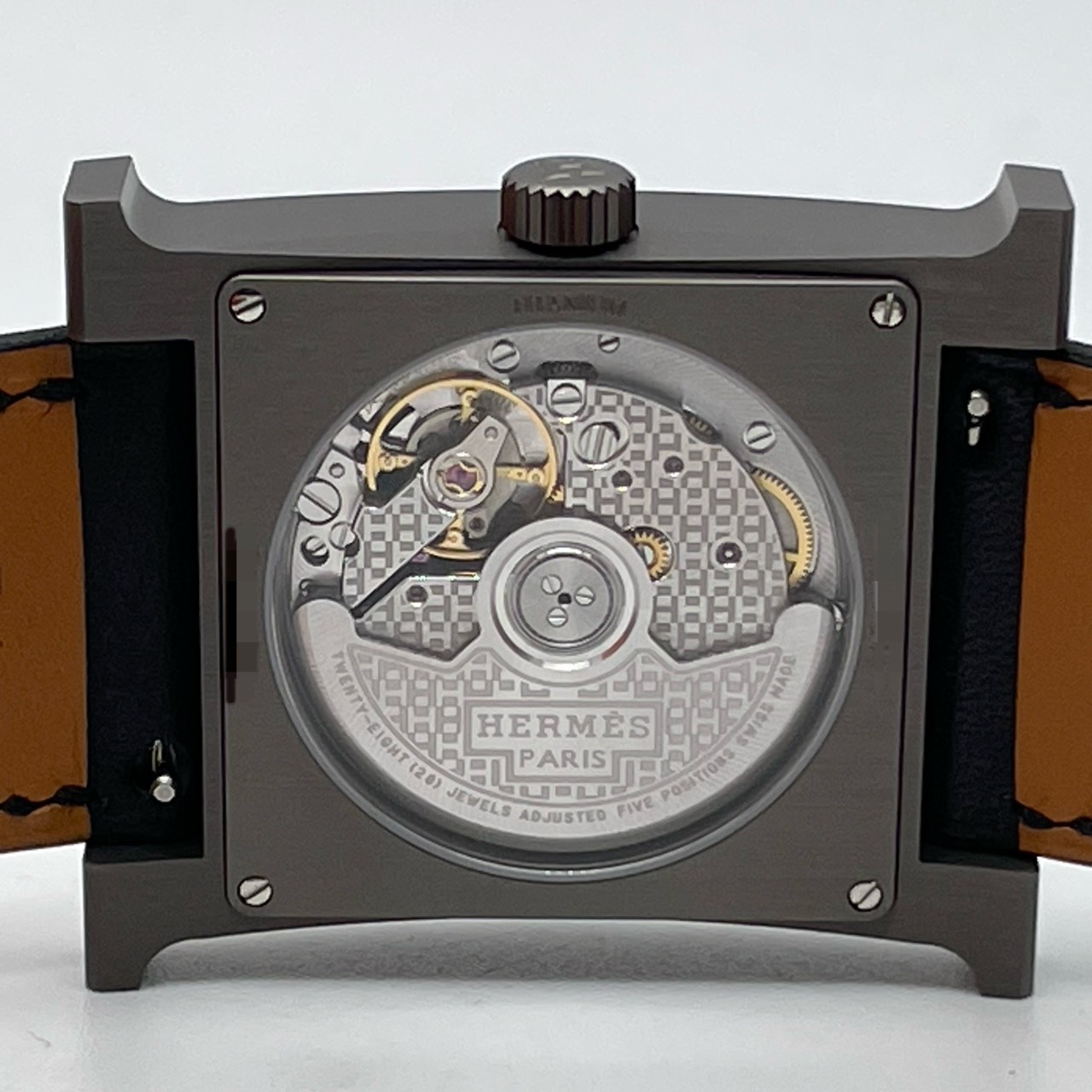 エルメス Hウォッチ HH5.841 チタン グレー 30mm