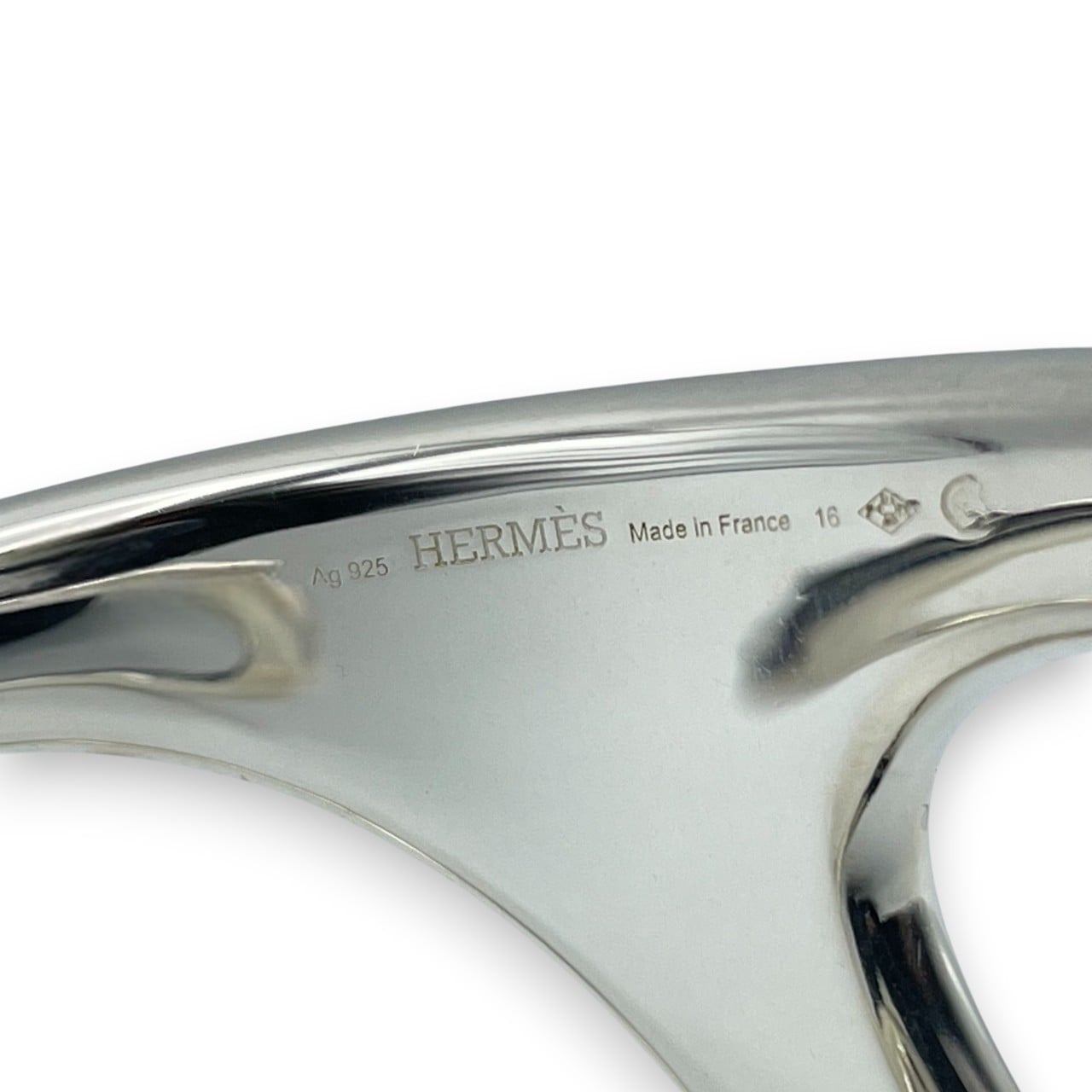 エルメス シェーヌ・ダンクル パンク バングル 16 シルバー925