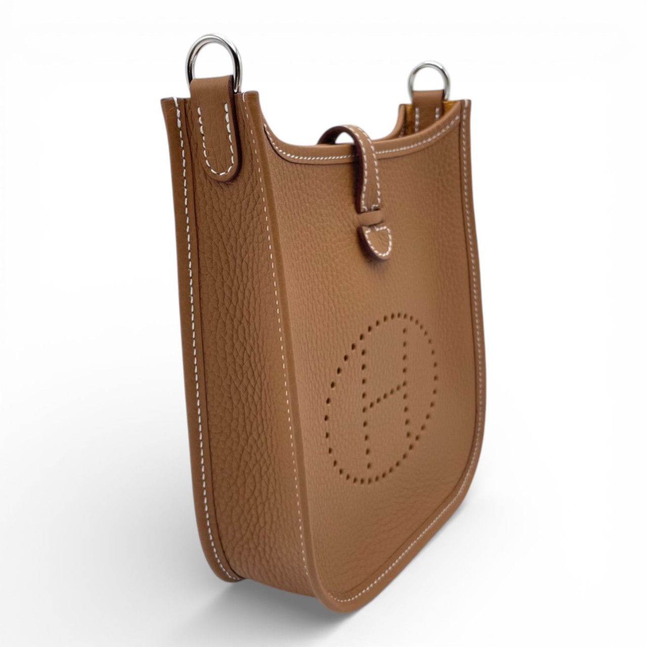 エルメス ミニエヴリン アマゾーヌ TPM ゴールド トリヨンクレマンス シルバー金具 K刻印