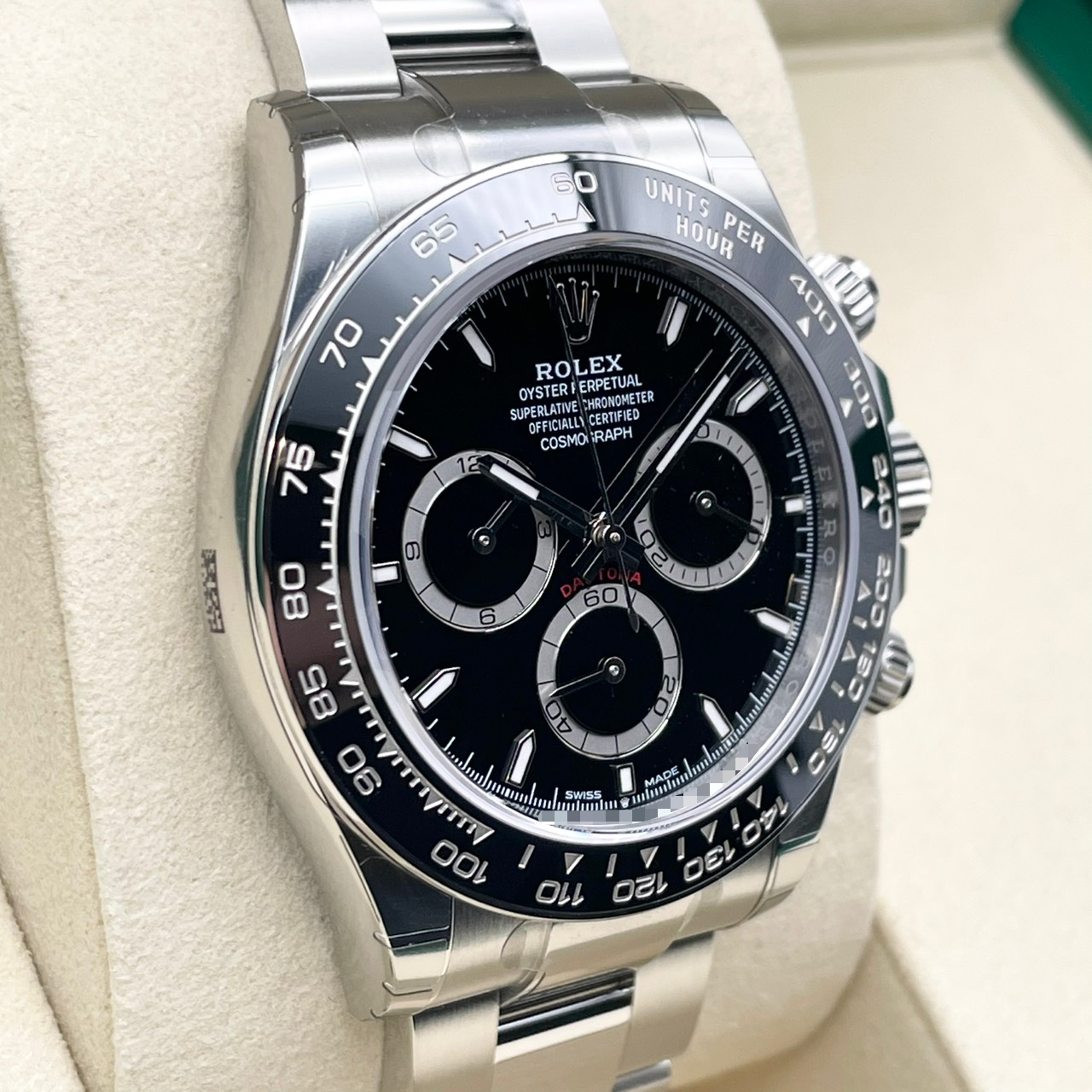 ロレックス デイトナ 126500LN ブラック ステンレススチール 40mm