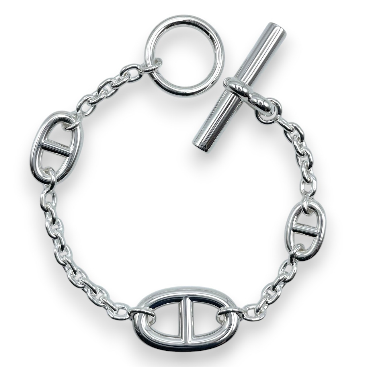 エルメス Hermès ブレスレット ファランドール ST シェーヌ・ダンクル エルメス シェーヌ・ダンクル ファランドール ブレスレット ST