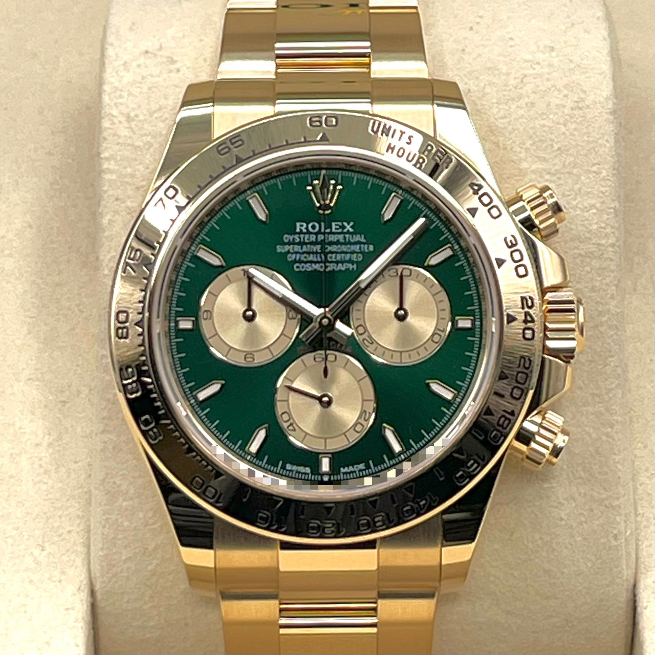 ロレックス デイトナ 126508 ブライトグリーン＆ゴールデン 40mm