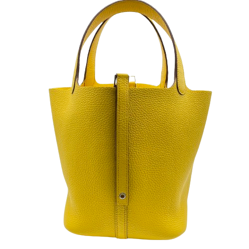 エルメス ピコタンロック MM サン トリヨンクレマンス シルバー金具 W刻印