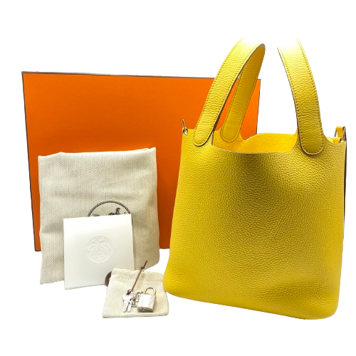 エルメス ピコタンロック MM サン トリヨンクレマンス シルバー金具 W刻印