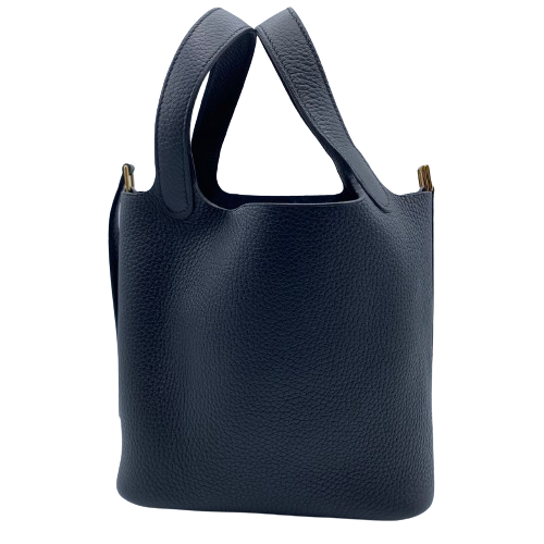 エルメス ピコタンロック PM ノワール トリヨンクレマンス ゴールド金具 B刻印