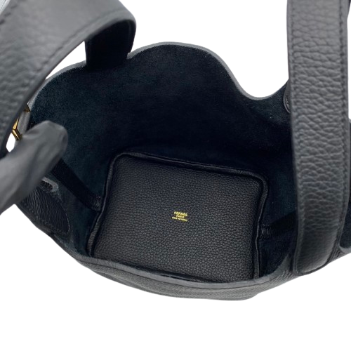 エルメス ピコタンロック PM ノワール トリヨンクレマンス ゴールド金具 B刻印