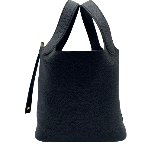 エルメス ピコタンロック PM ノワール トリヨンクレマンス ゴールド金具 B刻印