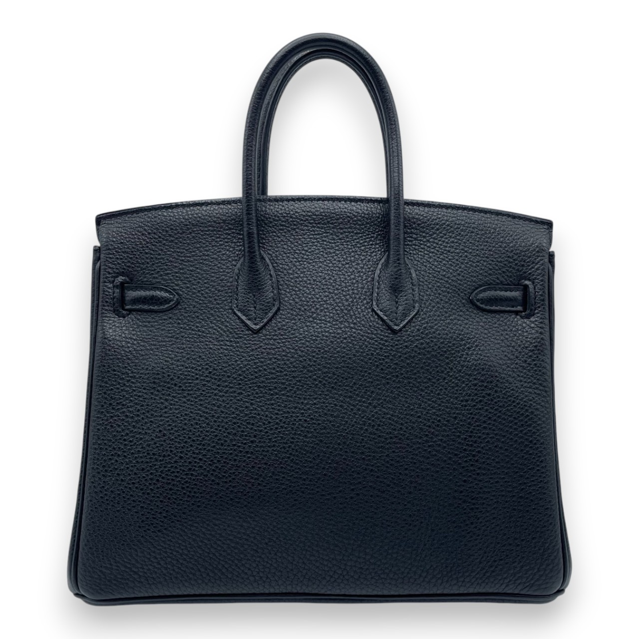 エルメス バーキン 25 ノワール トゴ シルバー金具 □O刻印