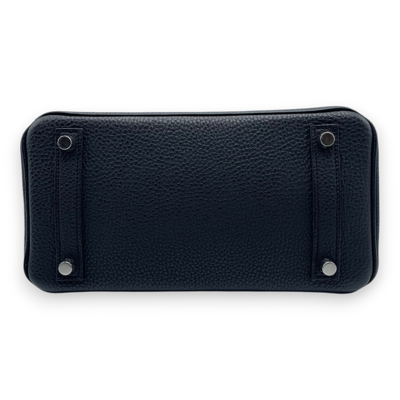 エルメス バーキン 25 ノワール トゴ シルバー金具 □O刻印