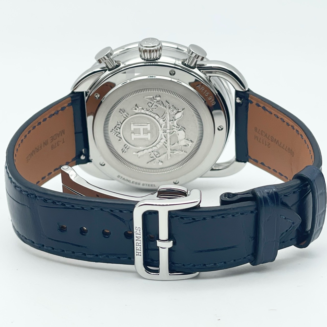 エルメス　アルソー クロノグラフ AR15.910.220 ステンレススチール 42mm