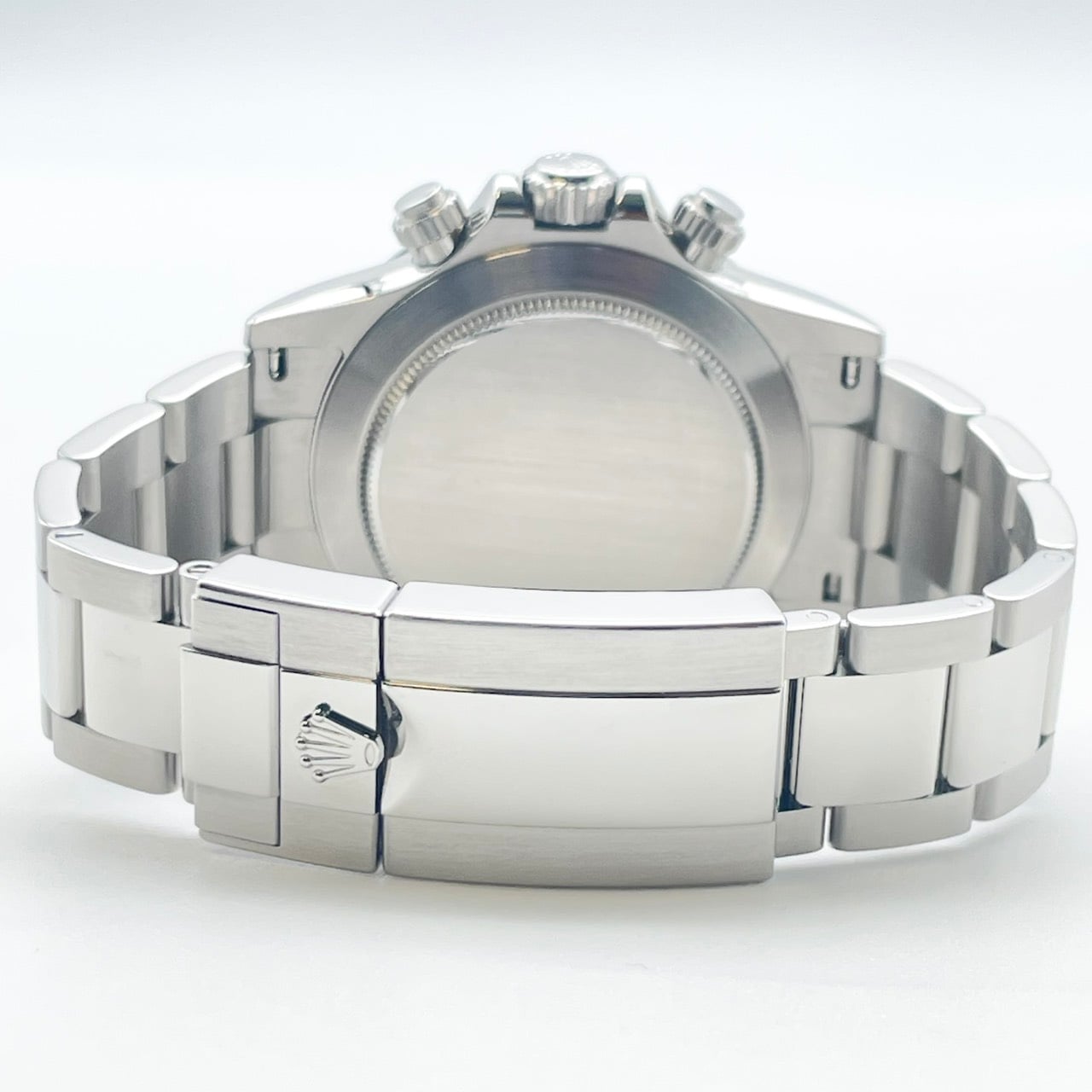 【廃盤モデル】【鏡面バックル】ロレックス デイトナ 116520 ホワイト ステンレススチール 40mm