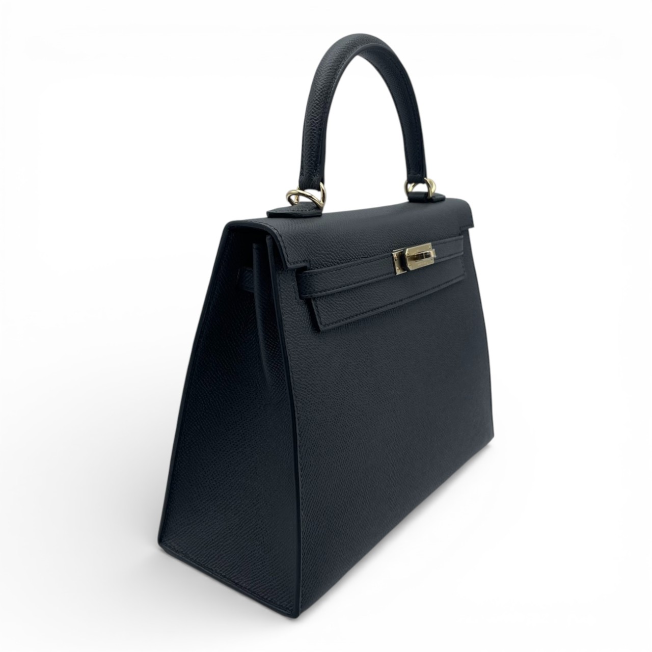 エルメス ケリー 25 プロン エプソン シャンパンゴールド金具 K刻印