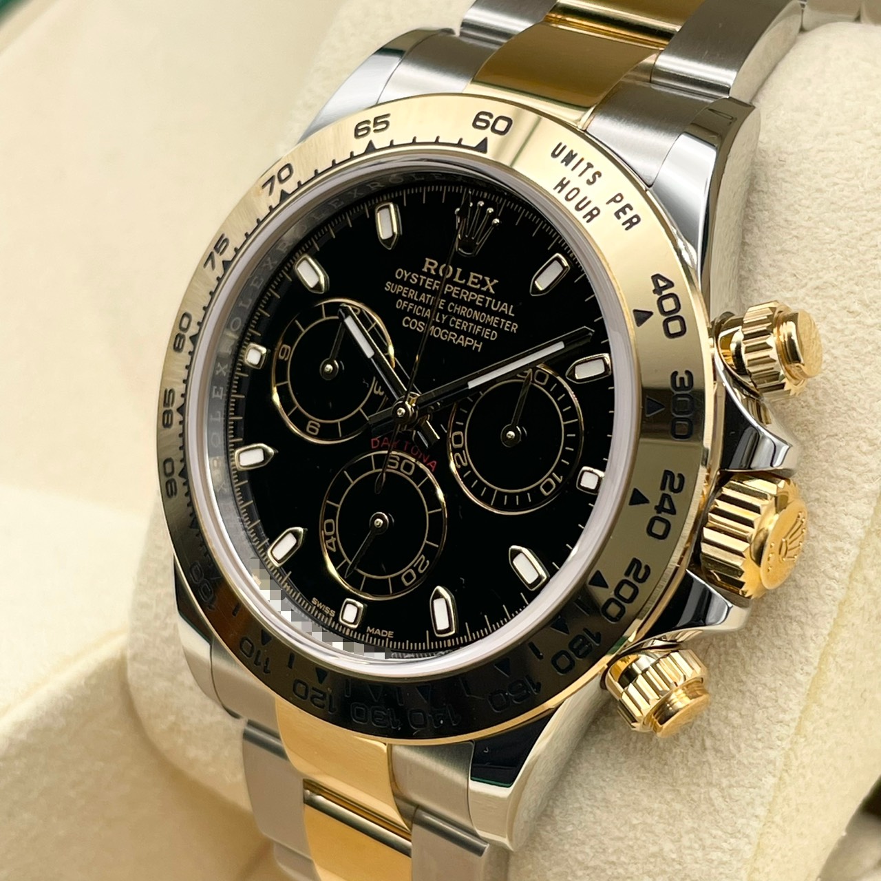 ロレックス デイトナ  116503 ブラック ステンレススチール×イエゴーロールド 40mm