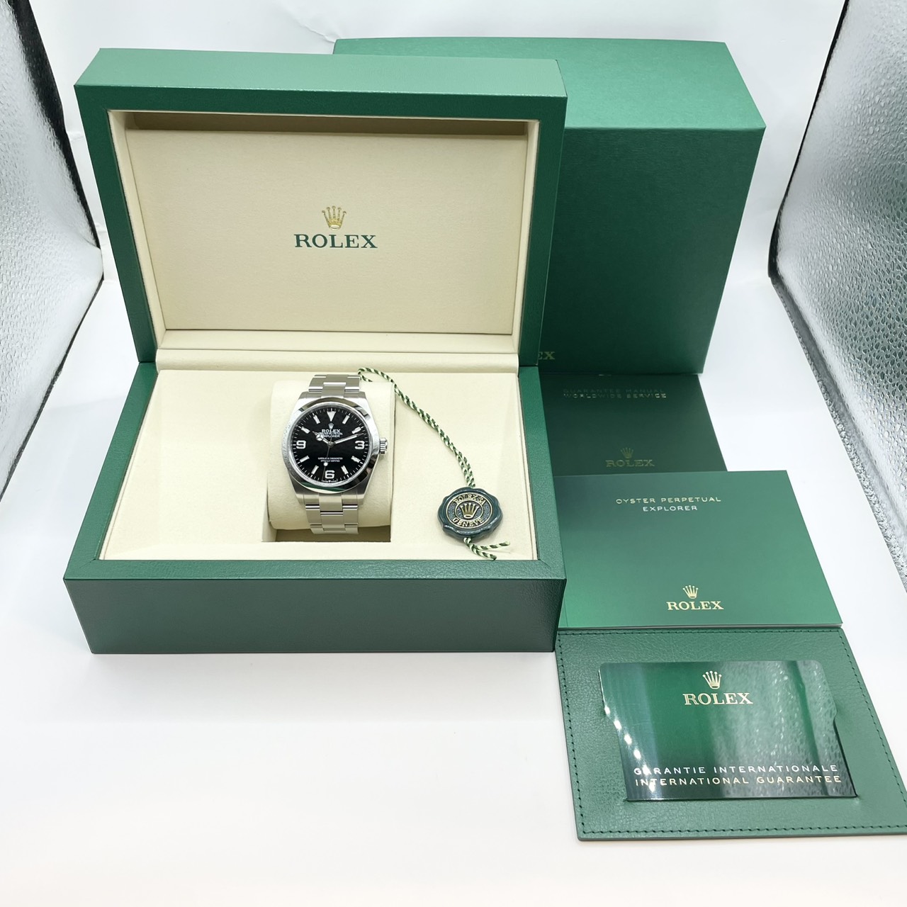 ロレックス エクスプローラー 224270 ブラック ステンレススチール 40mm